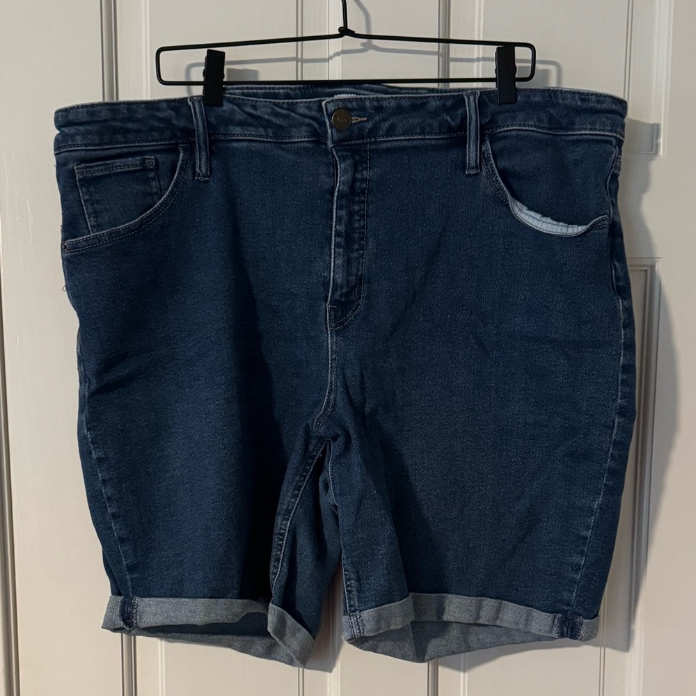 Blue Denim Shorts